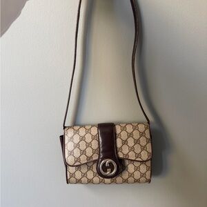 Vintage Gucci Signature Shoulder Bag
